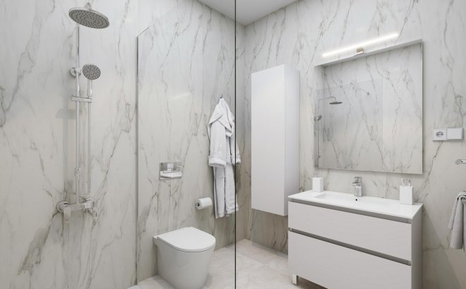 Nieuwbouw Woningen - Bungalow - Puerto de Mazarron - Playa Negra