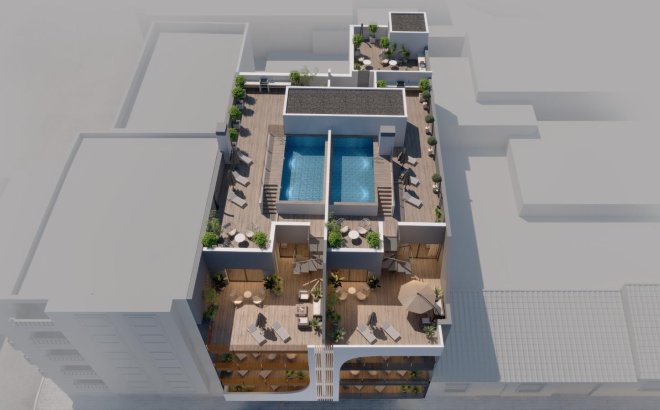 Nieuwbouw Woningen - Penthouse - Torrevieja - Centro