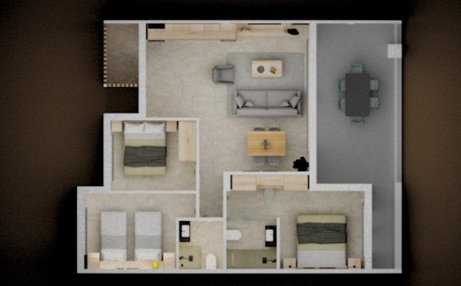 Nieuwbouw Woningen - Penthouse - Pilar de la Horadada - Playa de las Higuericas