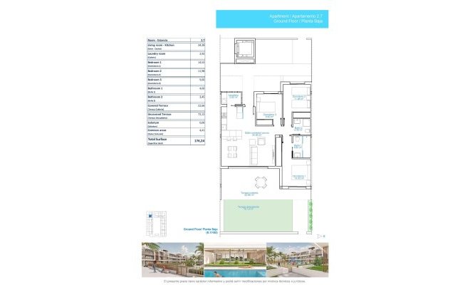 Nieuwbouw Woningen - Apartment - Pilar de la Horadada - Playa de las Higuericas