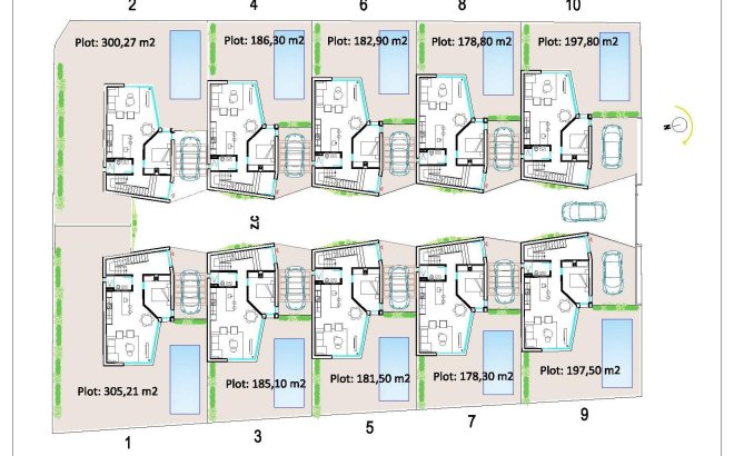 Nieuwbouw Woningen - Villa - Orihuela Costa - Los Altos