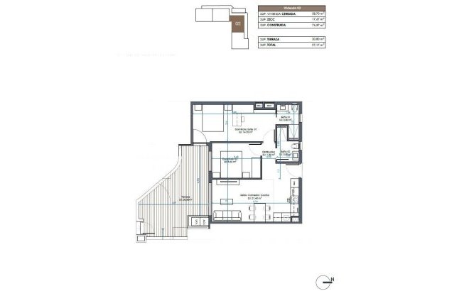 Nieuwbouw Woningen - Apartment - Guardamar del Segura - Camino del Puerto