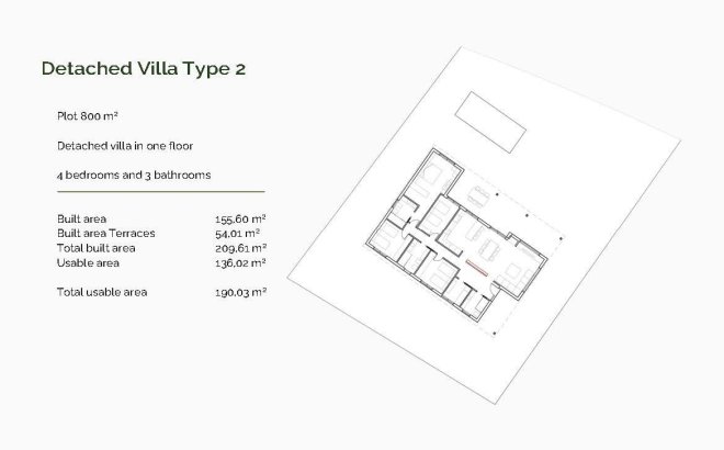 New Build - Villa - Penaguila - El Olivar