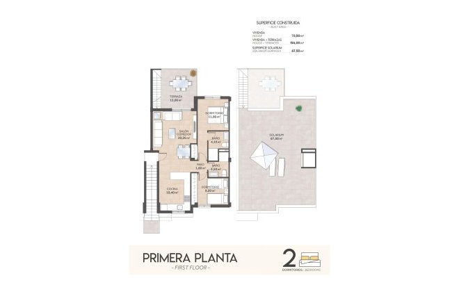 Nieuwbouw Woningen - Bungalow - San Miguel de Salinas - La Cañada
