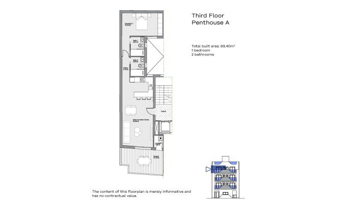 Nieuwbouw Woningen - Penthouse - Torrevieja - Centro