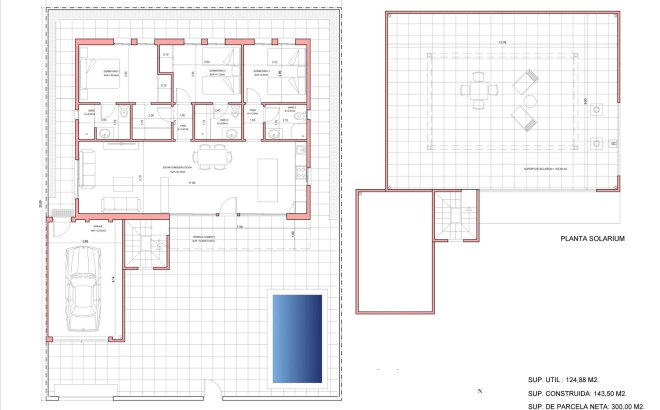 Nieuwbouw Woningen - Villa - Fuente Álamo - La Pinilla