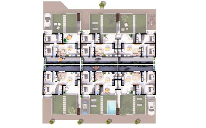 Nieuwbouw Woningen - Bungalow - San Pedro del Pinatar - Lo Pagan