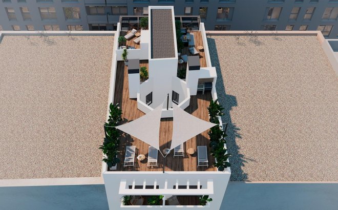 Nieuwbouw Woningen - Penthouse - Torrevieja - Playa de El Cura