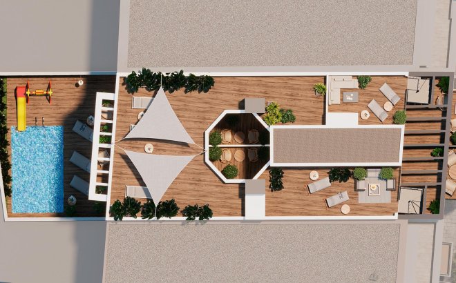 Nieuwbouw Woningen - Apartment - Torrevieja - Playa de El Cura