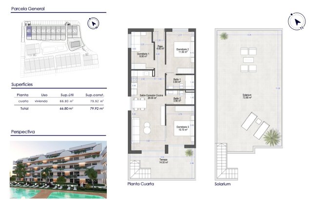 Nieuwbouw Woningen - Penthouse - San Javier - Santiago De La Ribera