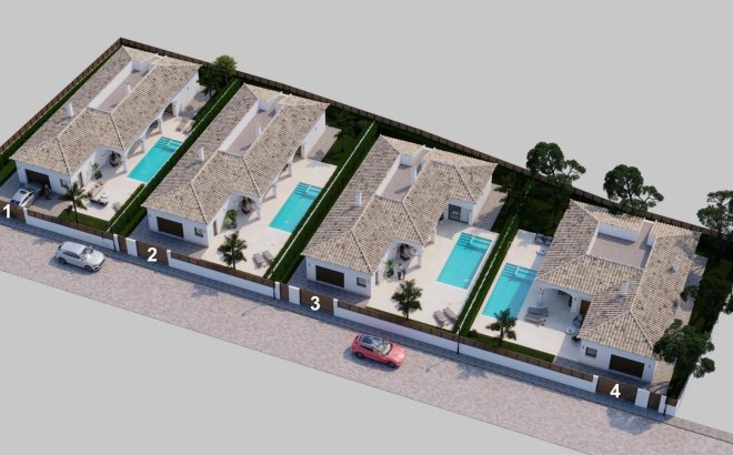 Nieuwbouw Woningen - Villa - San Pedro del Pinatar - Lo Pagan