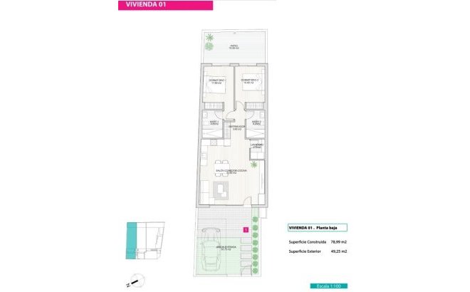 Nieuwbouw Woningen - Bungalow - San Pedro del Pinatar - Lo Pagan