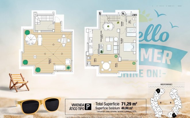 Nieuwbouw Woningen - Penthouse - La Manga del Mar Menor - La Manga
