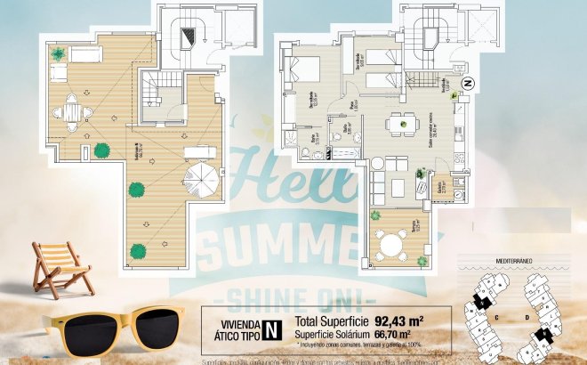 Nieuwbouw Woningen - Penthouse - La Manga del Mar Menor - La Manga