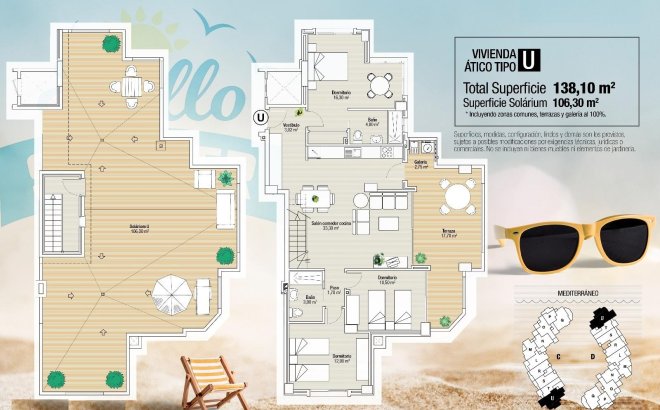 Nieuwbouw Woningen - Penthouse - La Manga del Mar Menor - La Manga