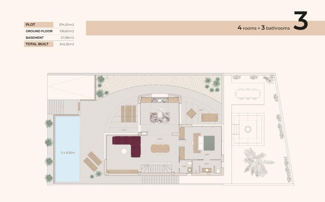 Nieuwbouw Woningen - Villa - Algorfa - La Finca Golf
