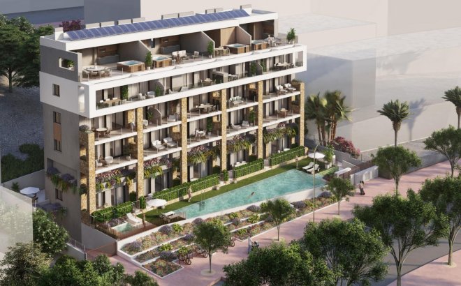 Nieuwbouw Woningen - Apartment - Villajoyosa - Puntes del Moro