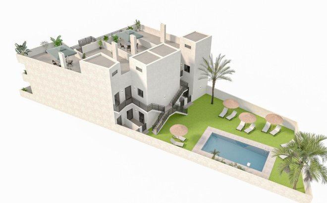 Obra nueva - Bungalow - Hondón de las Nieves - La Canalosa