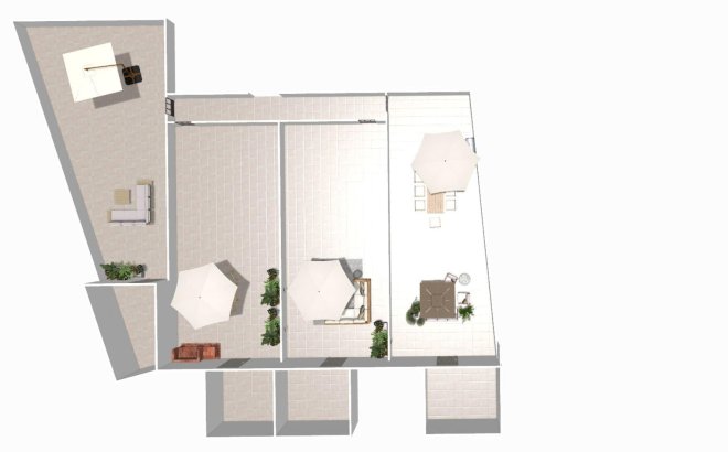 Obra nueva - Bungalow - Hondón de las Nieves - La Canalosa