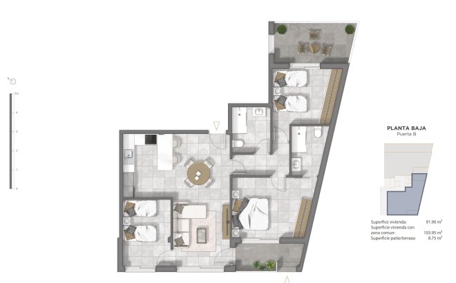 Nieuwbouw Woningen - Apartment - Guardamar del Segura - Pueblo