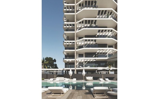 Nieuwbouw Woningen - Apartment - Calpe - Playa Cantal Roig