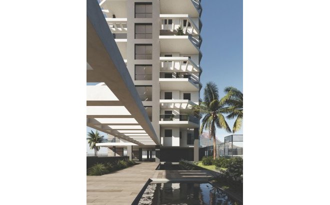 Nieuwbouw Woningen - Apartment - Calpe - Playa Cantal Roig