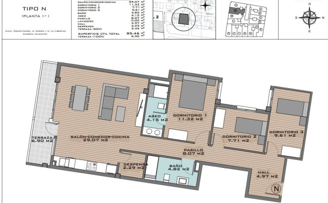 Nieuwbouw Woningen - Apartment - Algorfa - Pueblo