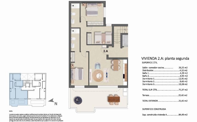 Nieuwbouw Woningen - Penthouse - Pilar de la Horadada - Torre De La Horadada
