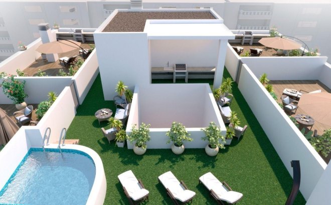 Nieuwbouw Woningen - Penthouse - Torrevieja - Parque de las Naciones