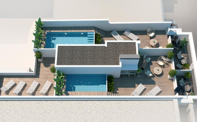 Nieuwbouw Woningen - Penthouse - Torrevieja - Playa de El Cura