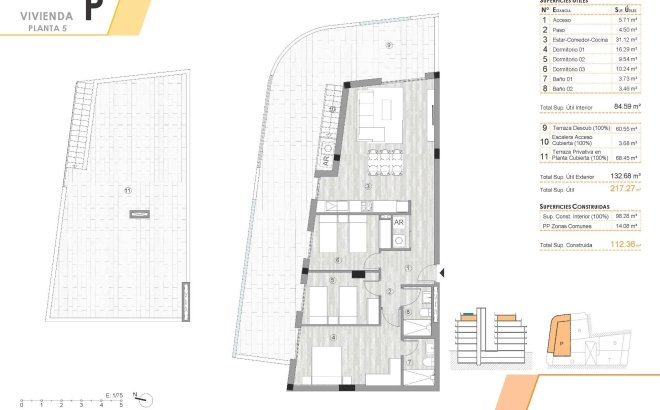 Nieuwbouw Woningen - Penthouse - Torrevieja - Centro