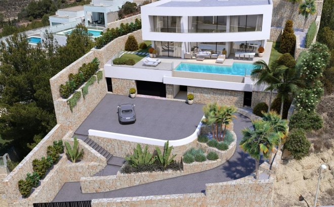 Nieuwbouw Woningen - Villa - Calpe - Empedrola