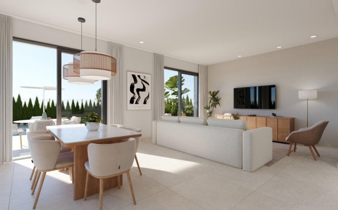 Obra nueva - Villa - Fuente Álamo - Hacienda Del Álamo Golf