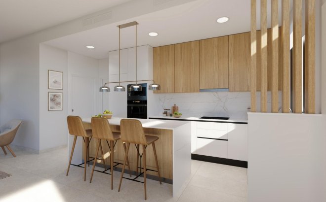 Obra nueva - Villa - Fuente Álamo - Hacienda Del Álamo Golf