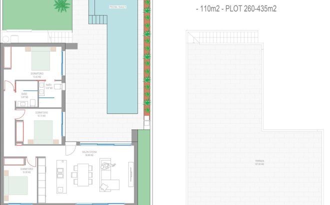 Nieuwbouw Woningen - Villa - San Javier - Parque del doce
