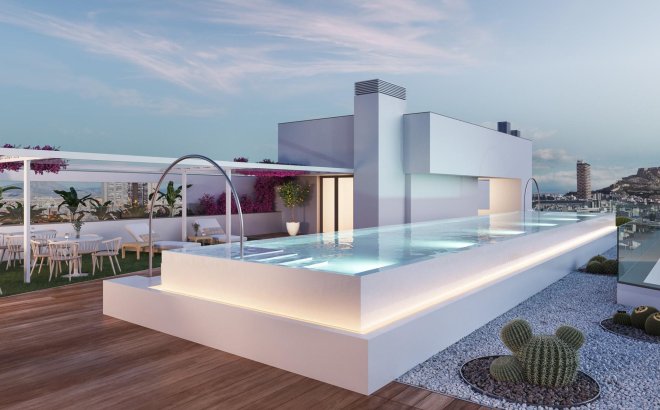 Nieuwbouw Woningen - Penthouse - Alicante - Benalua