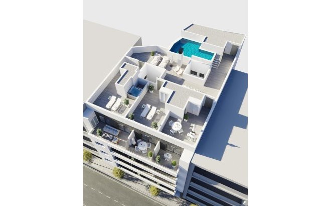 Nieuwbouw Woningen - Apartment - Torrevieja - Centro