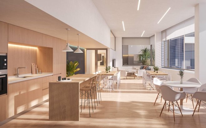 Nieuwbouw Woningen - Apartment - Alicante - Benalua