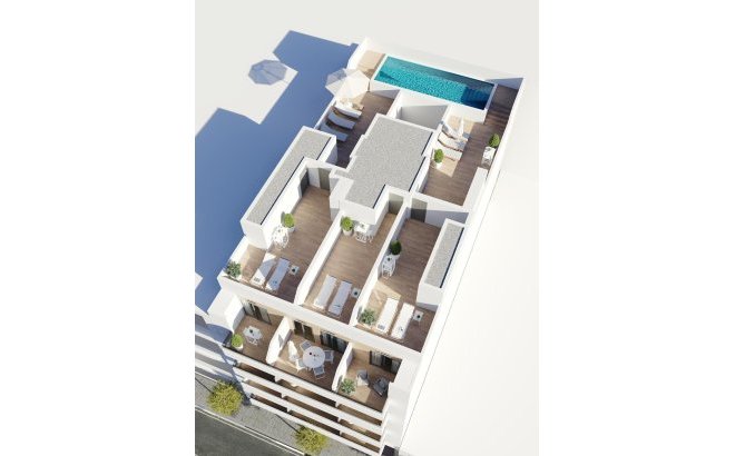 Nieuwbouw Woningen - Apartment - Torrevieja - Centro