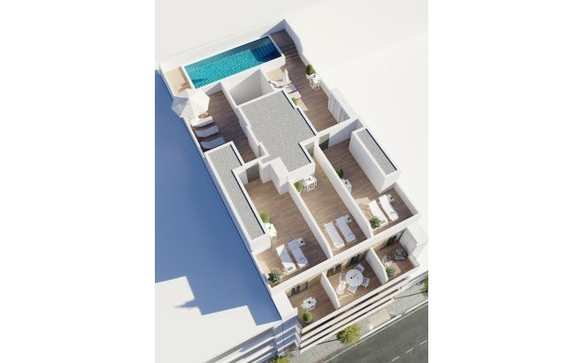 Nieuwbouw Woningen - Apartment - Torrevieja - Centro