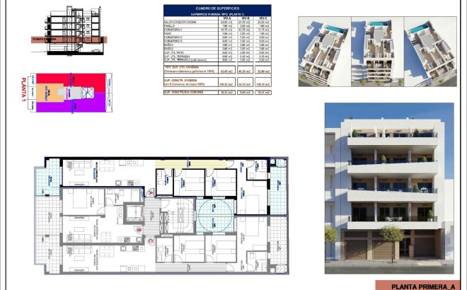 Nieuwbouw Woningen - Apartment - Torrevieja - Centro