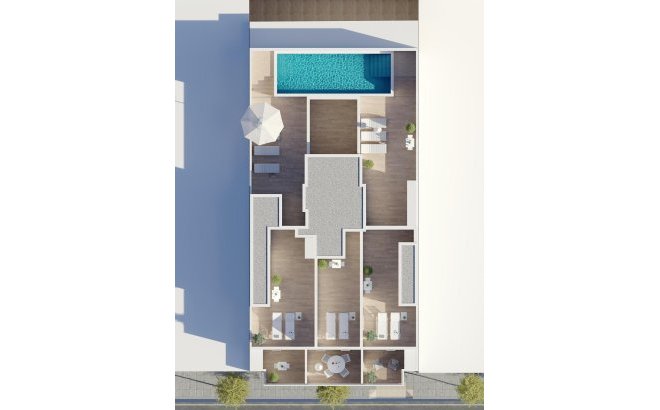 Nieuwbouw Woningen - Apartment - Torrevieja - Centro