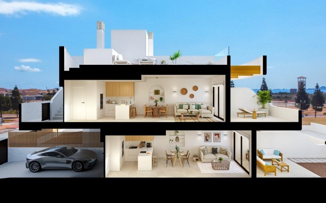 Nieuwbouw Woningen - Apartment - Los Alcazares - La Serena Golf
