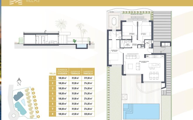 Nieuwbouw Woningen - Villa - Los Alcazares - Serena Golf