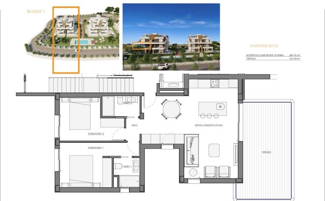 Nieuwbouw Woningen - Apartment - Fuente Álamo - Hacienda del Alamo