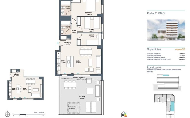 Nieuwbouw Woningen - Penthouse - Alicante - Benalua