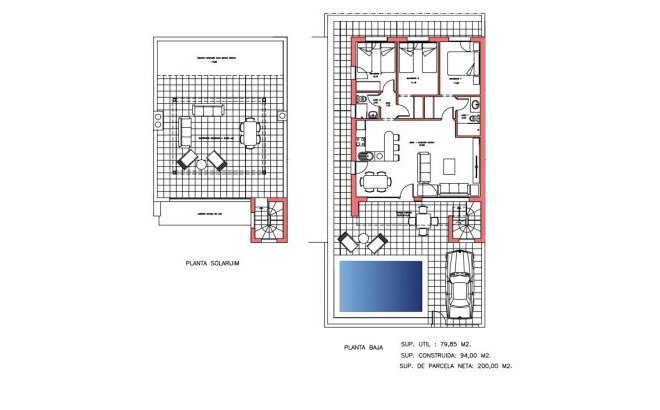 Nieuwbouw Woningen - Villa - Fuente Álamo - La Pinilla