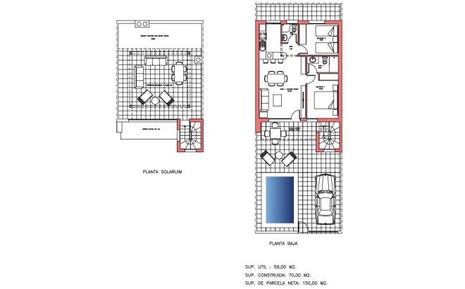 Nieuwbouw Woningen - Town House - Fuente Álamo - La Pinilla