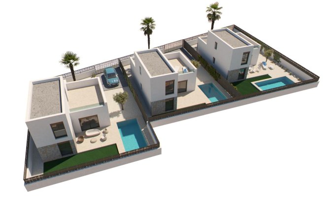 Nieuwbouw Woningen - Villa - Algorfa - La Finca Golf